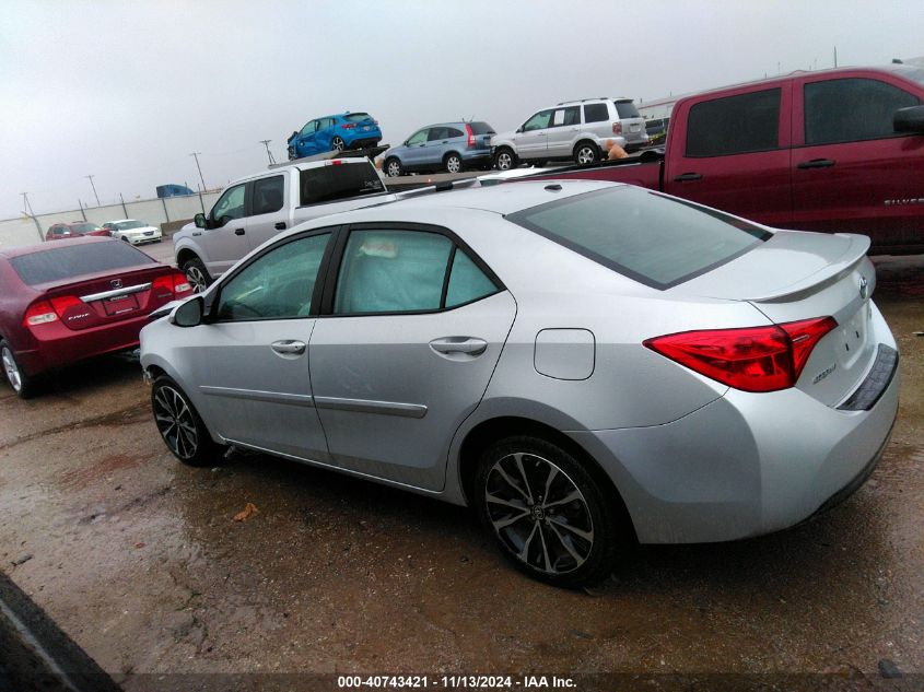 2018 Toyota Corolla Xse VIN: 5YFBURHE1JP831631 Lot: 40743421