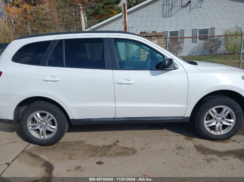 2012 Hyundai Santa Fe Gls VIN: 5XYZGDAB3CG163329 Lot: 40743425