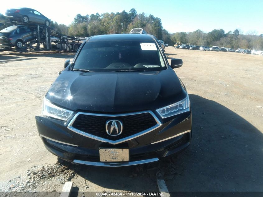 2019 Acura Mdx Standard VIN: 5J8YD4H39KL025396 Lot: 40743454