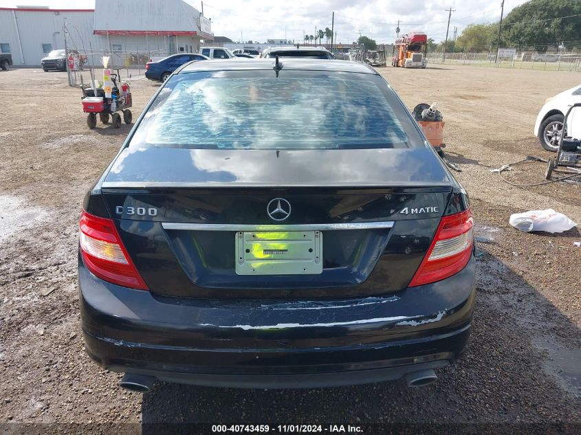 2010 Mercedes-Benz C 300 Luxury 4Matic/Sport 4Matic VIN: WDDGF8BB8AR130010 Lot: 40743459