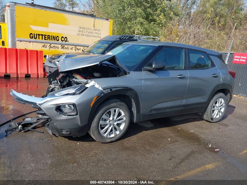 2023 Chevrolet Trailblazer Fwd Ls VIN: KL79MMS28PB176274 Lot: 40743504