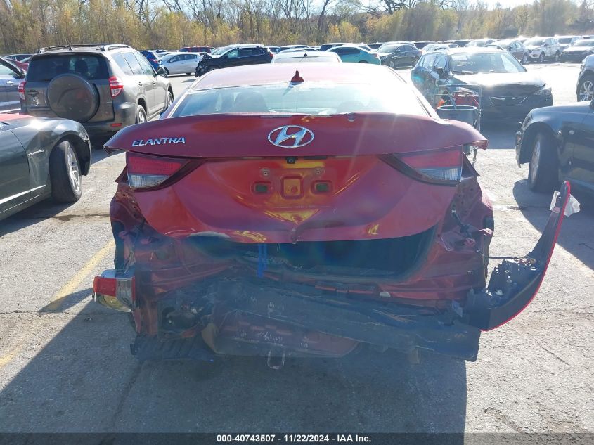 2016 Hyundai Elantra Se VIN: 5NPDH4AE4GH771179 Lot: 40743507