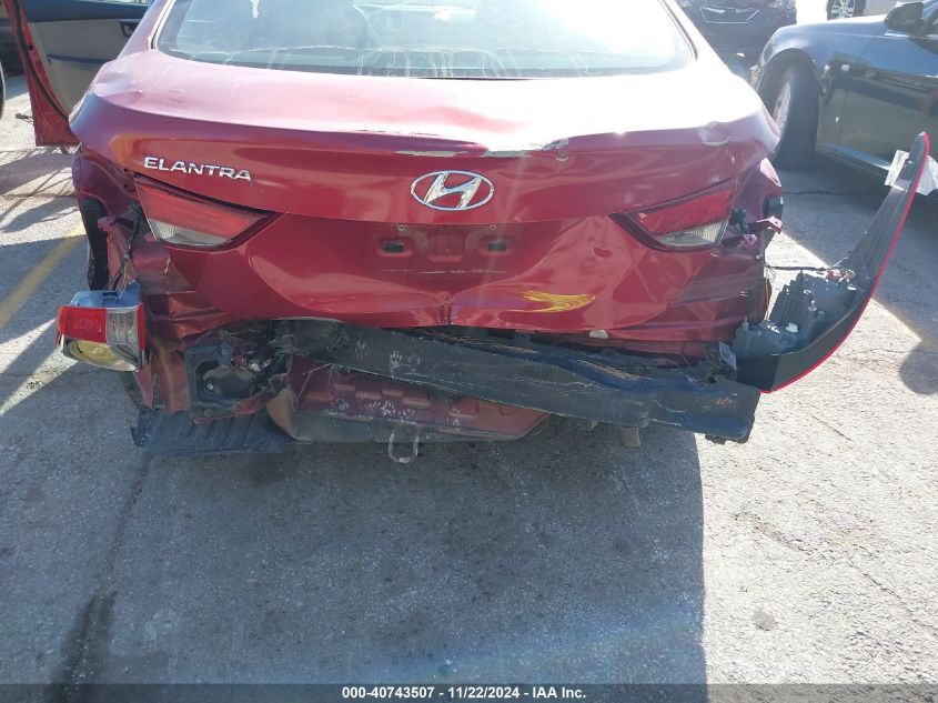 2016 HYUNDAI ELANTRA VIN: 5NPDH4AE4GH771179