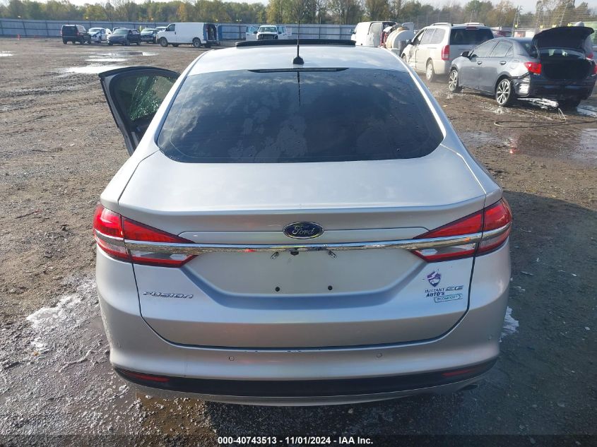 2017 FORD FUSION SE - 3FA6P0HD4HR118826