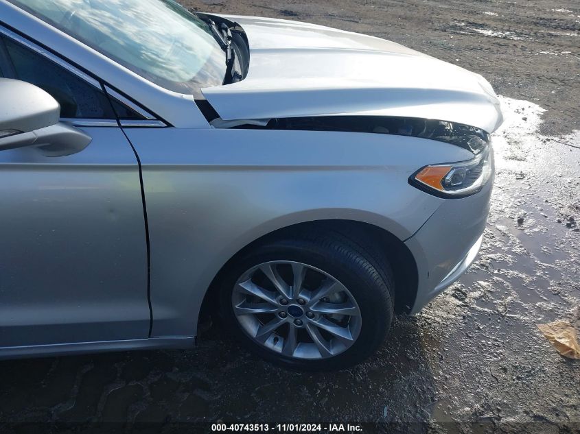 2017 FORD FUSION SE - 3FA6P0HD4HR118826