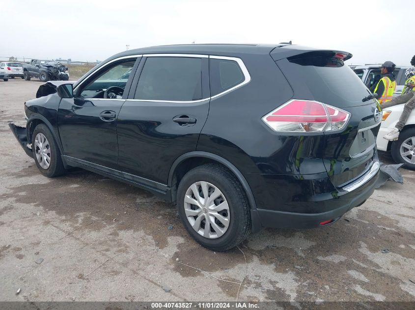 VIN 5N1AT2MT6GC837898 2016 Nissan Rogue, S no.3