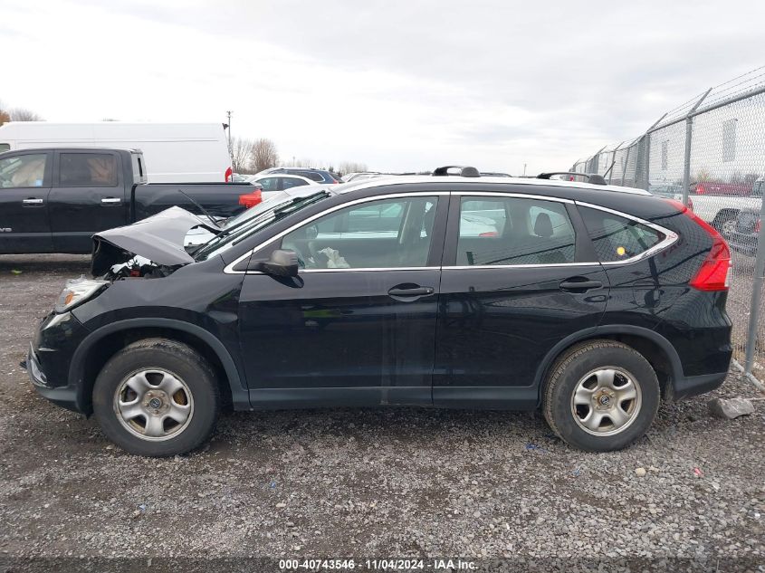 2015 Honda Cr-V Lx VIN: 2HKRM4H34FH607595 Lot: 40743546