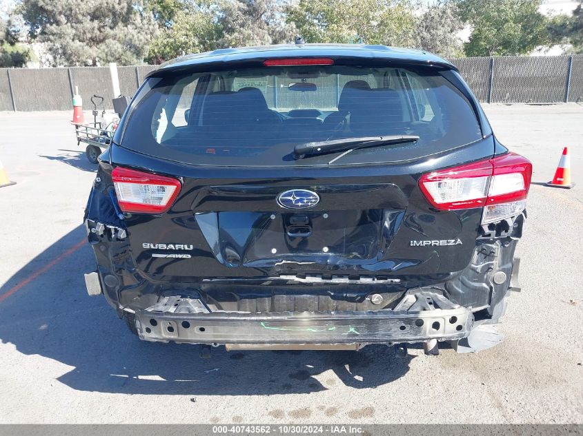 2019 SUBARU IMPREZA 2.0I - 4S3GTAA62K3714776