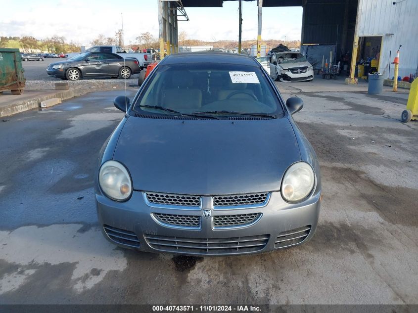 2005 Dodge Neon Se VIN: 1B3ES26C65D252706 Lot: 40743571