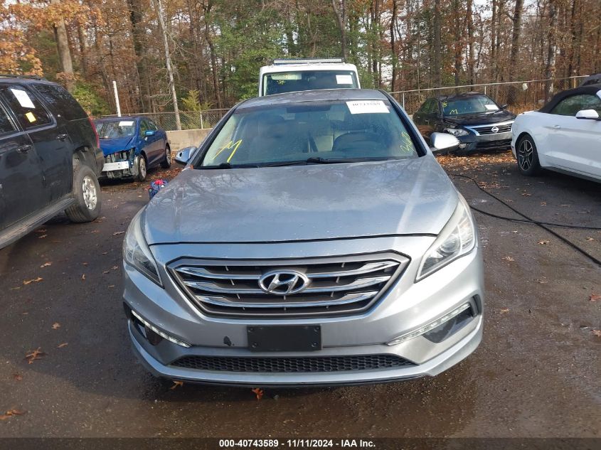 2015 Hyundai Sonata Sport VIN: 5NPE34AF6FH086336 Lot: 40743589