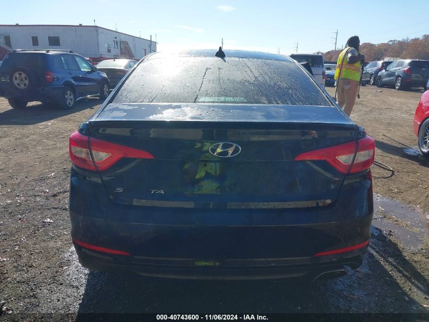 2016 HYUNDAI SONATA SE - 5NPE24AF9GH284140