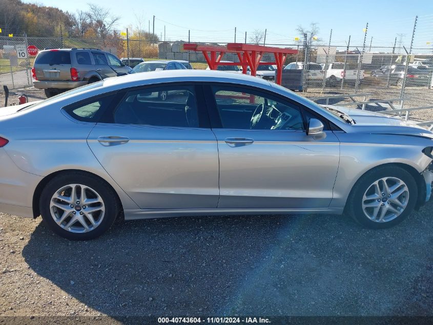 2016 Ford Fusion Se VIN: 3FA6P0H7XGR299228 Lot: 40743604