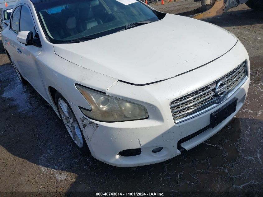 2009 Nissan Maxima 3.5 Sv VIN: 1N4AA51E99C857475 Lot: 40743614