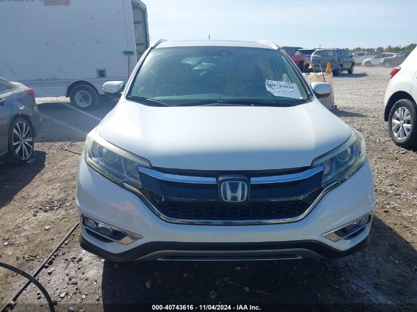 2016 Honda Cr-V Touring VIN: 5J6RM4H94GL132493 Lot: 40743616