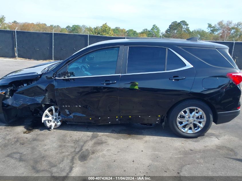 2021 Chevrolet Equinox Lt VIN: 2GNAXUEV9M6106401 Lot: 40743624