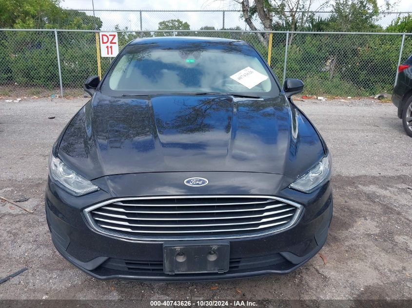 2020 FORD FUSION SE - 3FA6P0HDXLR170082