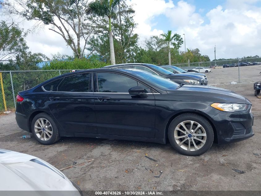 2020 FORD FUSION VIN: 3FA6P0HDXLR170082