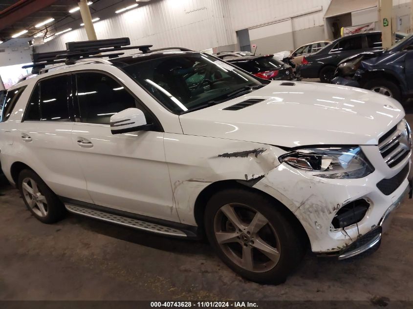 2018 Mercedes-Benz Gle 350 4Matic VIN: 4JGDA5HB0JB029582 Lot: 40743628