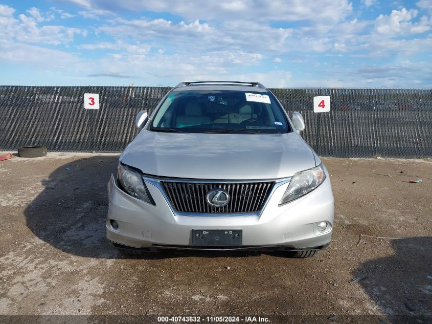 2011 Lexus Rx 350 VIN: 2T2ZK1BA5BC051804 Lot: 40743632