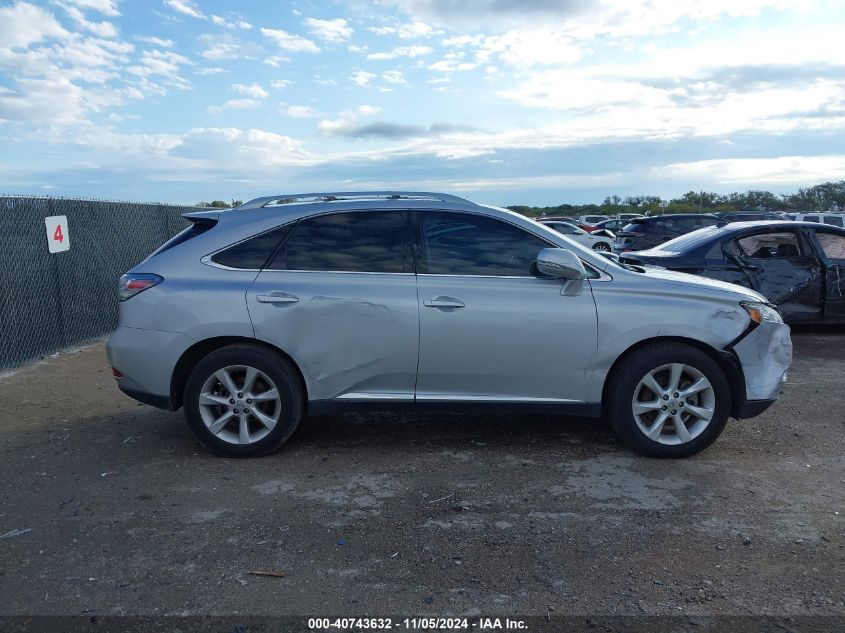 2011 Lexus Rx 350 VIN: 2T2ZK1BA5BC051804 Lot: 40743632