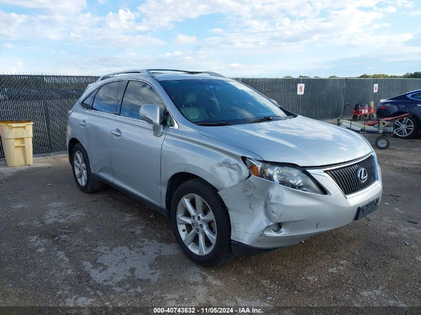 2011 Lexus Rx 350 VIN: 2T2ZK1BA5BC051804 Lot: 40743632