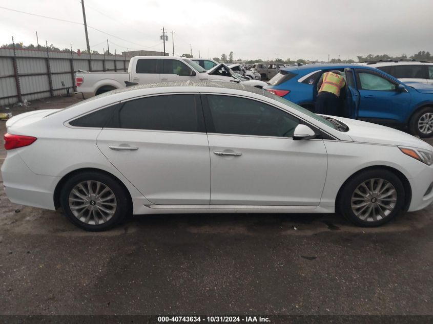 2015 HYUNDAI SONATA LIMITED - 5NPE34AF6FH028565