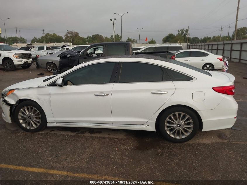 2015 HYUNDAI SONATA LIMITED - 5NPE34AF6FH028565