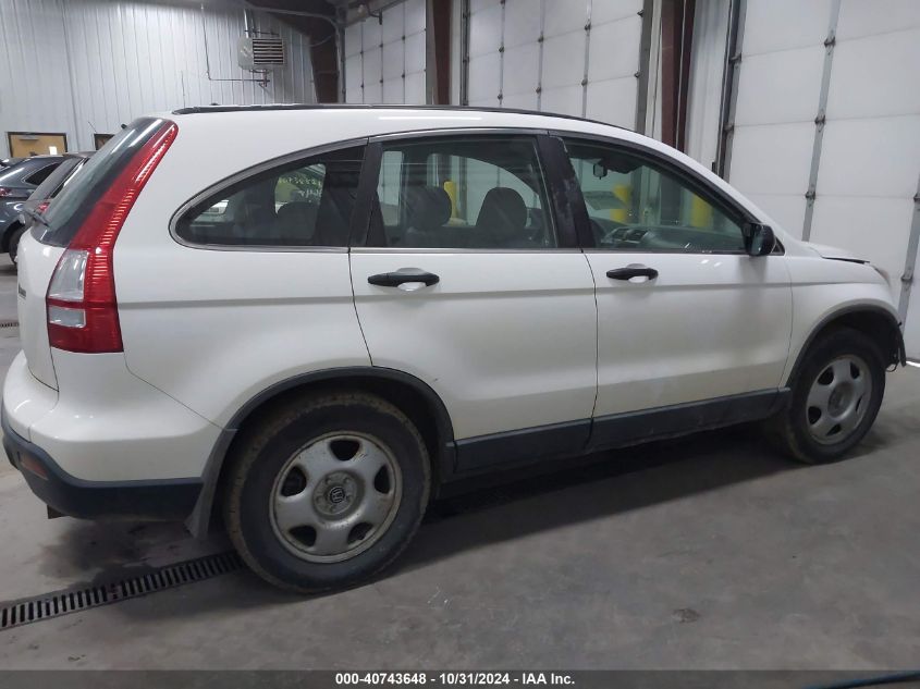 2009 Honda Cr-V Lx VIN: 5J6RE48399L011633 Lot: 40743648