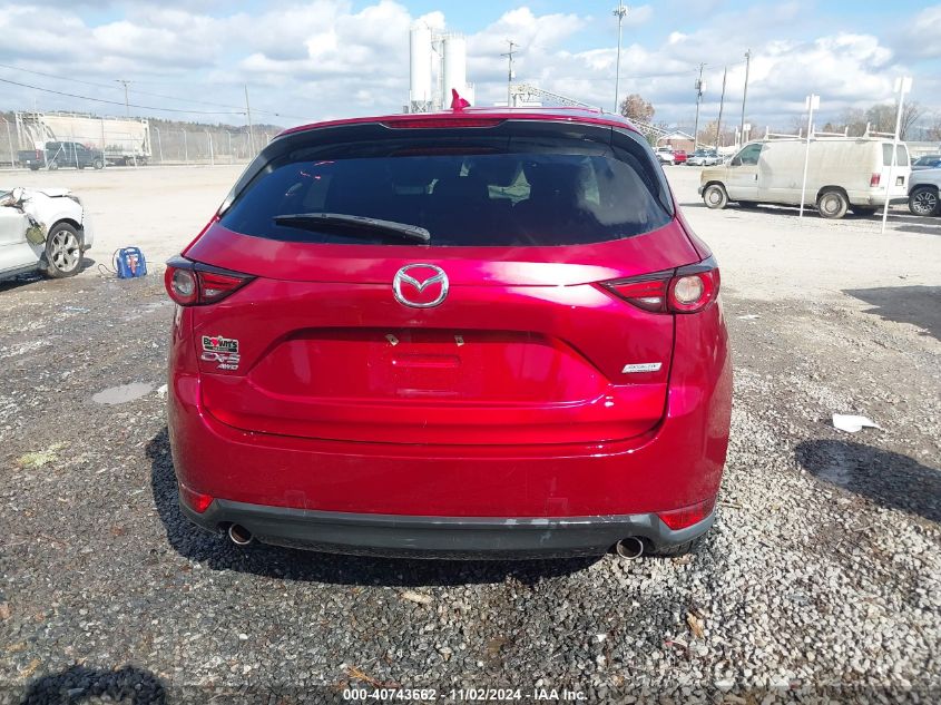 2017 Mazda Cx-5 Grand Touring VIN: JM3KFBDL8H0140498 Lot: 40743662