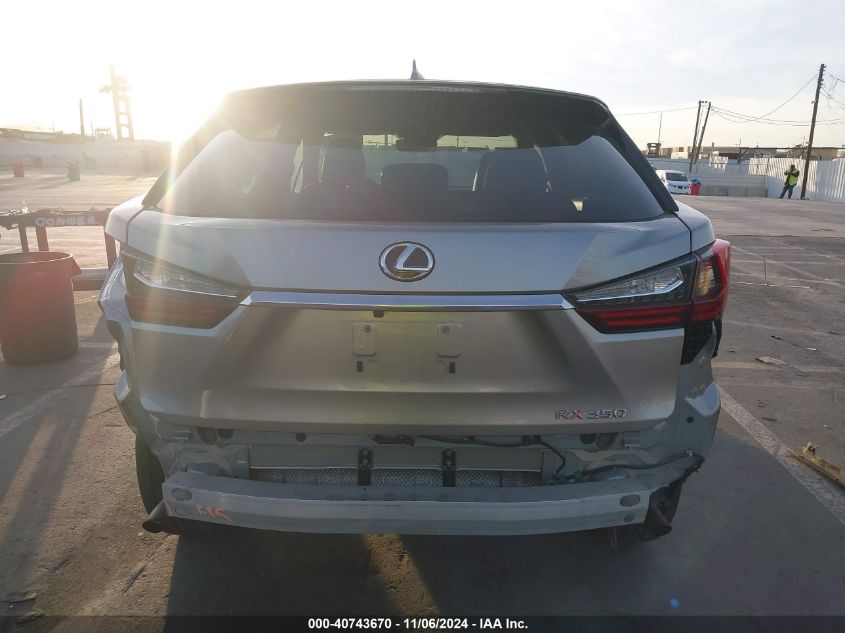 2019 Lexus Rx 350 VIN: 2T2ZZMCAXKC130381 Lot: 40743670