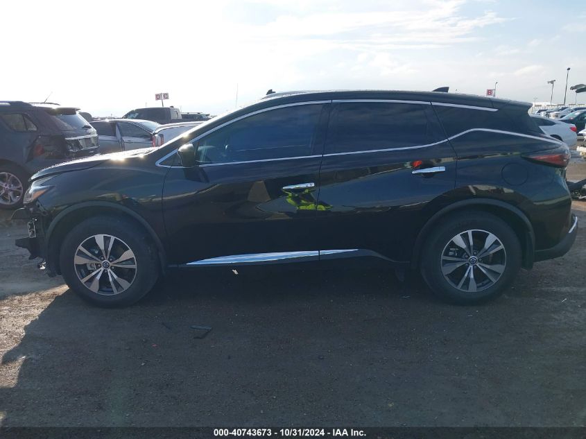 2022 Nissan Murano S Fwd VIN: 5N1AZ2AJ4NC114081 Lot: 40743673