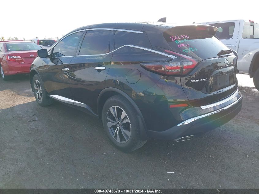 2022 Nissan Murano S Fwd VIN: 5N1AZ2AJ4NC114081 Lot: 40743673