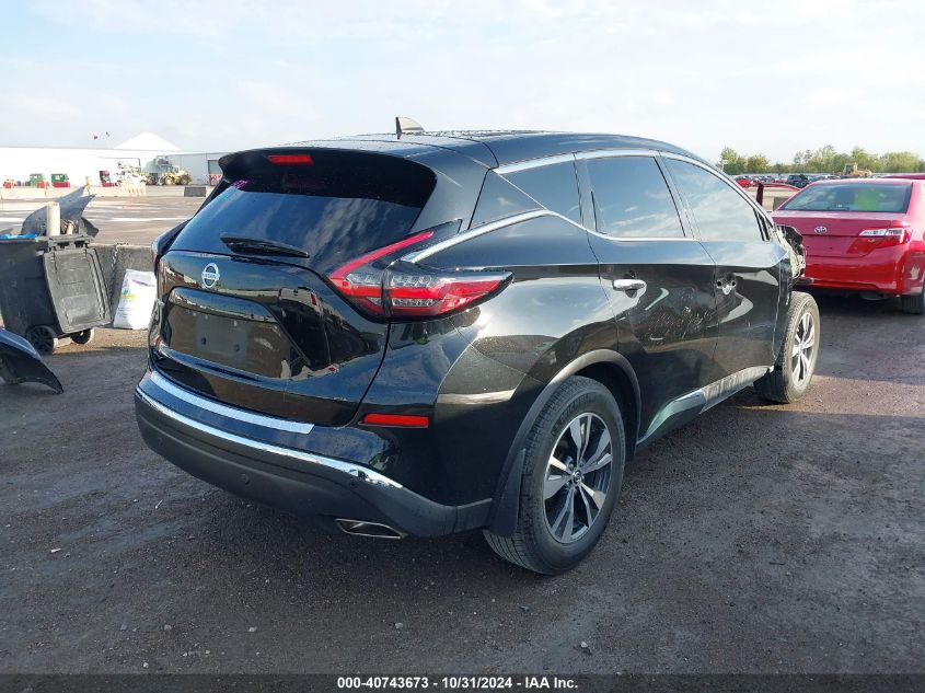 2022 Nissan Murano S Fwd VIN: 5N1AZ2AJ4NC114081 Lot: 40743673