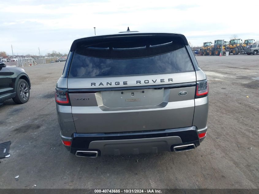 2019 Land Rover Range Rover Sport Hse Dynamic VIN: SALWV2SV7KA840878 Lot: 40743685