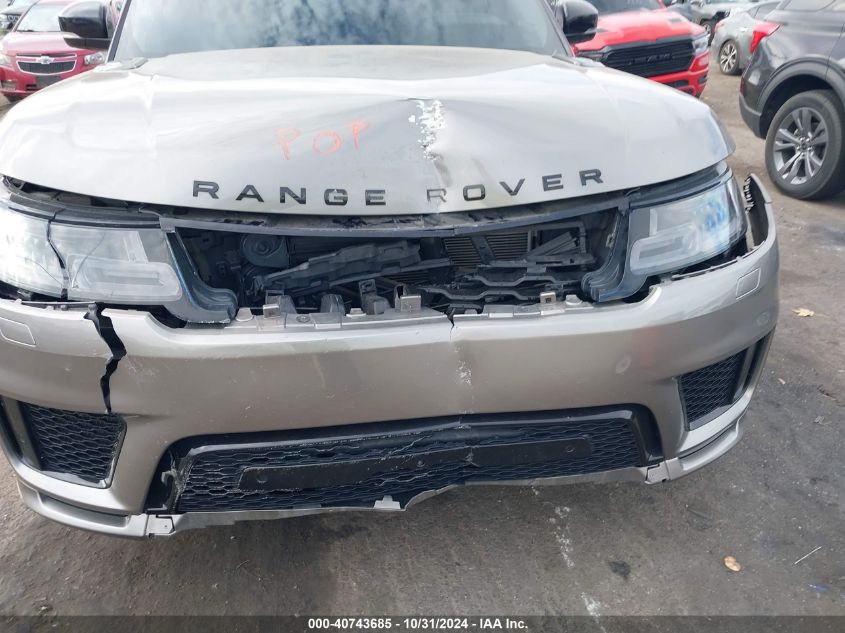 2019 Land Rover Range Rover Sport Hse Dynamic VIN: SALWV2SV7KA840878 Lot: 40743685