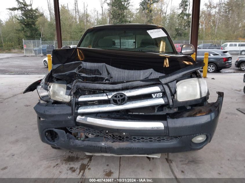 2004 Toyota Tundra Sr5 V8 VIN: 5TBBT44114S446342 Lot: 40743687