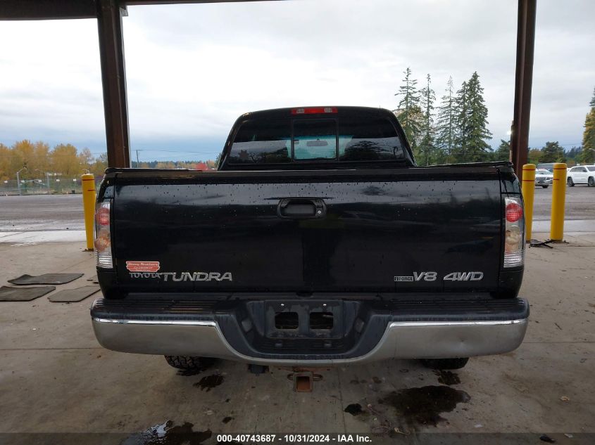 2004 Toyota Tundra Sr5 V8 VIN: 5TBBT44114S446342 Lot: 40743687