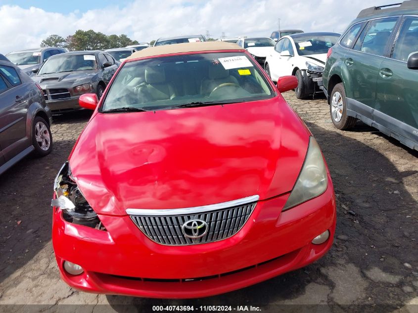 2006 Toyota Camry Solara Sle VIN: 4T1FA38P96U072354 Lot: 40743694