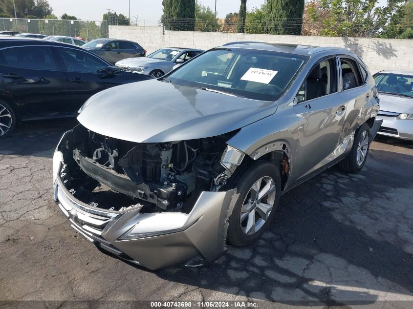 2017 Lexus Nx 200T VIN: JTJYARBZ3H2080309 Lot: 40743698