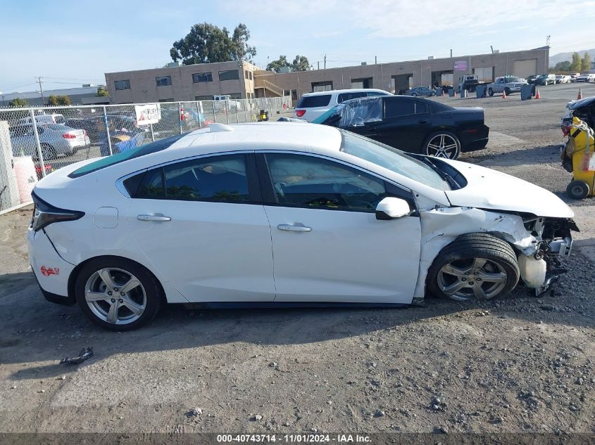 2018 Chevrolet Volt Lt VIN: 1G1RC6S57JU157814 Lot: 40743714