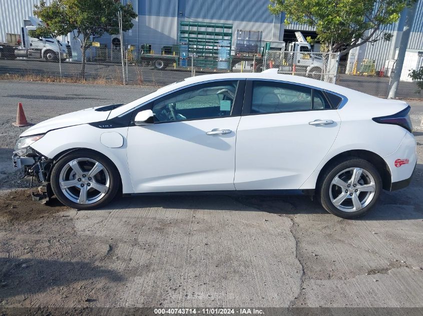 2018 Chevrolet Volt Lt VIN: 1G1RC6S57JU157814 Lot: 40743714