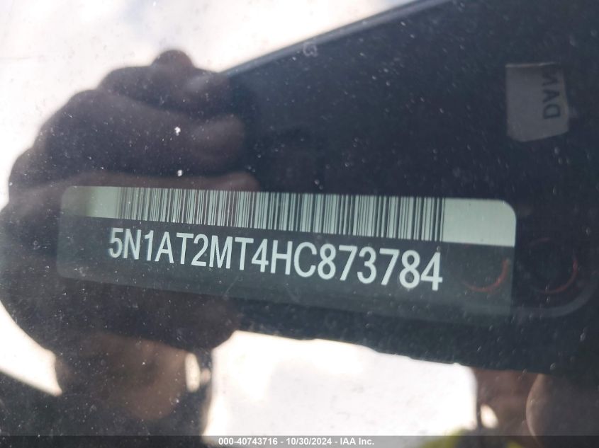 2017 NISSAN ROGUE SL - 5N1AT2MT4HC873784