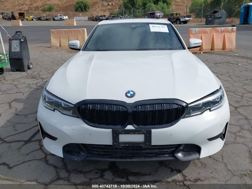 2022 BMW 330I VIN: 3MW5R1J0XN8C28727 Lot: 40743719