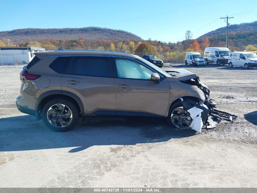 2024 Nissan Rogue Sv Intelligent Awd VIN: 5N1BT3BB7RC750101 Lot: 40743729