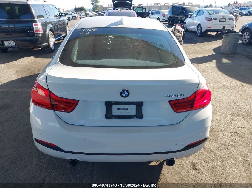 2019 BMW 440I Gran Coupe VIN: WBA4J5C59KBM65349 Lot: 40743740