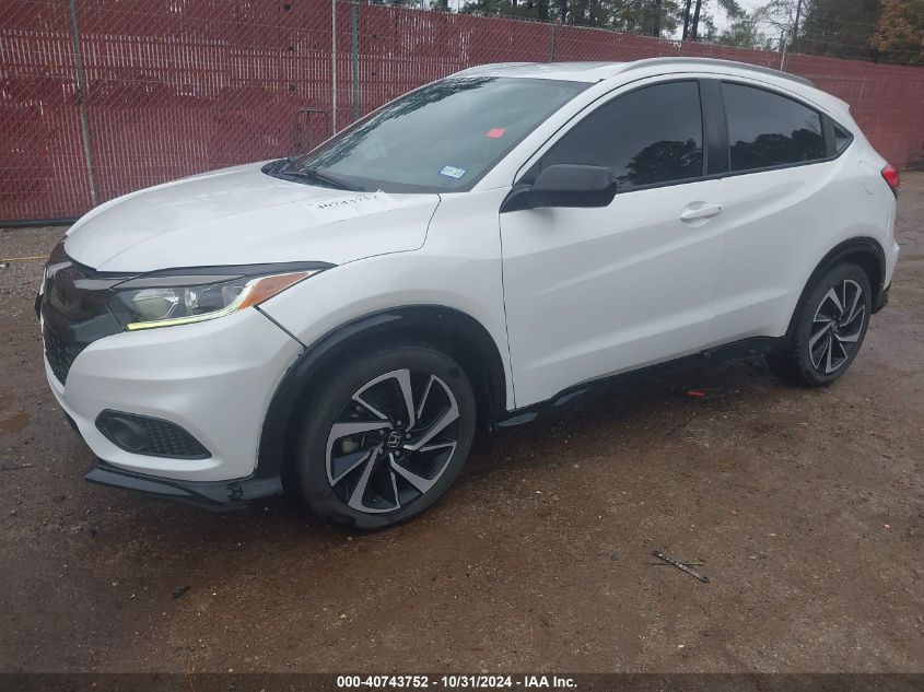 VIN 3CZRU5H19KM708070 2019 HONDA HR-V no.2