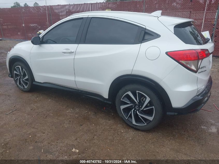 VIN 3CZRU5H19KM708070 2019 HONDA HR-V no.3