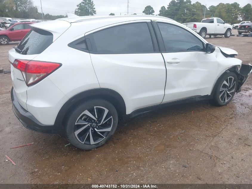 VIN 3CZRU5H19KM708070 2019 HONDA HR-V no.4