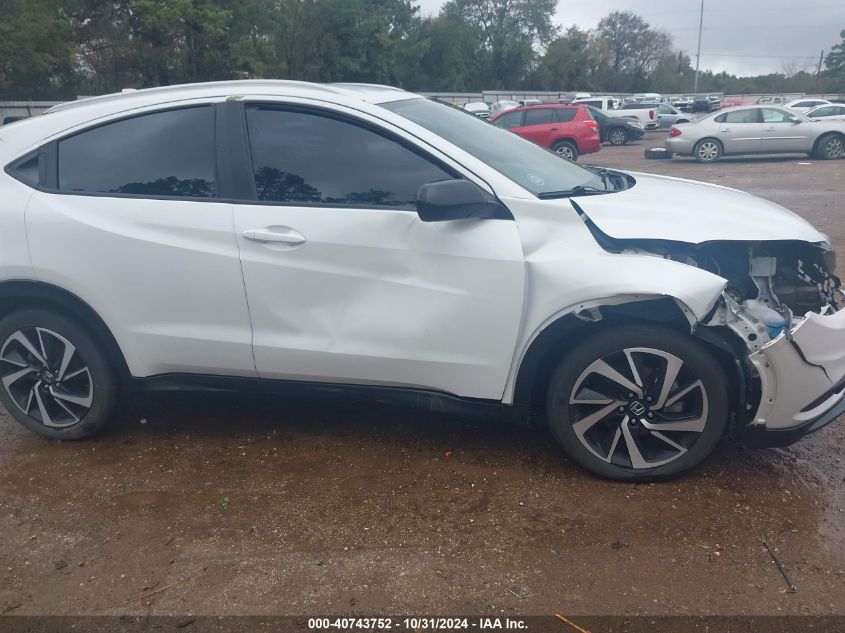 VIN 3CZRU5H19KM708070 2019 HONDA HR-V no.6