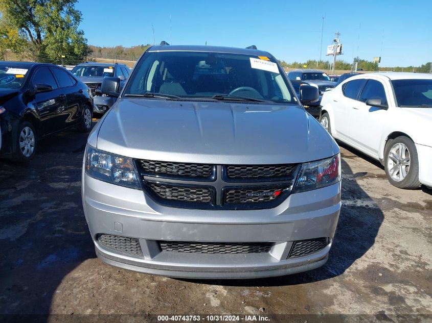 2018 Dodge Journey Se VIN: 3C4PDCAB7JT507258 Lot: 40743753